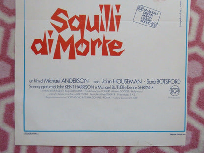 SQUILLI DI'MORTE/ Murder by Phone ITALIAN LOCANDINA (27.5"x13") POSTER 1983