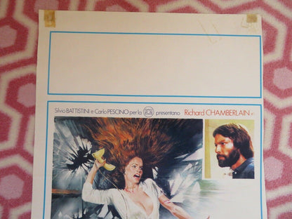 SQUILLI DI'MORTE/ Murder by Phone ITALIAN LOCANDINA (27.5"x13") POSTER 1983