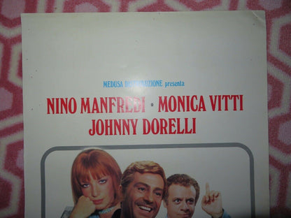 BASTA CHE NON SI SAPPIA IN GIRO!.. ITALIAN LOCANDINA (27.5"x13") POSTER 1976