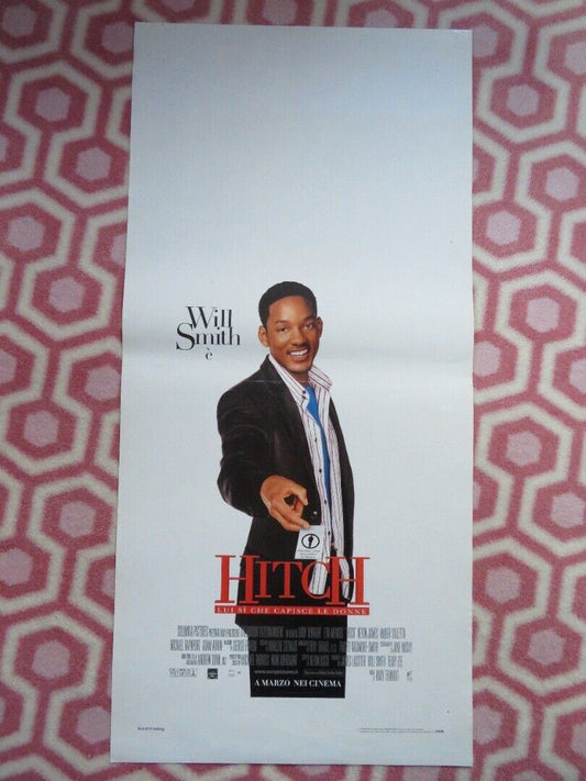 HITCH  ITALIAN LOCANDINA (27.5"x13") POSTER WILL SMITH 2005