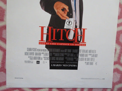 HITCH  ITALIAN LOCANDINA (27.5"x13") POSTER WILL SMITH 2005