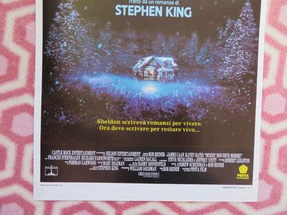 MISERY  ITALIAN LOCANDINA (27.5"x13") POSTER  STEPHEN KING KATHY BATES 1991