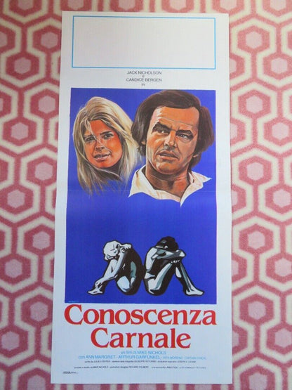 CONOSCENZA CARNALE /Carnal Knowledge  ITALIAN LOCANDINA (27.5"x13") POSTER  1971