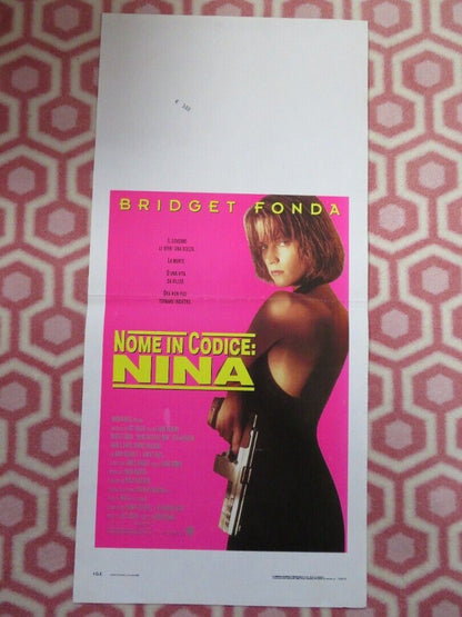 THE ASSASSIN ITALIAN LOCANDINA (27.5"x13") POSTER BRIDGET FONDA 1993