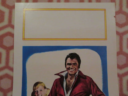 UN UOMO DA BUTTARE ITALIAN LOCANDINA (27.5"x12.5") POSTER BURT REYNOLDS 1978