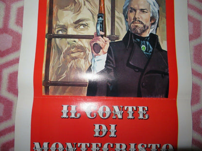 IL CONTE DI MONTE-CRISTO ITALIAN LOCANDINA (27.5"x13") POSTER 1975