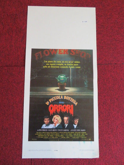 LA PICCOLA BOTTEGA DEGLI ORRORI  ITALIAN LOCANDINA (27.5"x13")  POSTER 1986