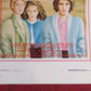 PAURA & AMORE / Three Sisters ITALIAN LOCANDINA (27.5"x13")  POSTER F ARDANT '88