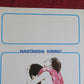 STAR'S LOVERS /Exposed ITALIAN LOCANDINA (27.5"x13") POSTER M BRODERICK 1983