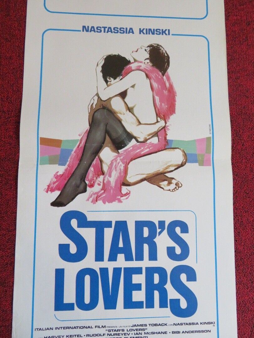 STAR'S LOVERS /Exposed ITALIAN LOCANDINA (27.5"x13") POSTER M BRODERICK 1983