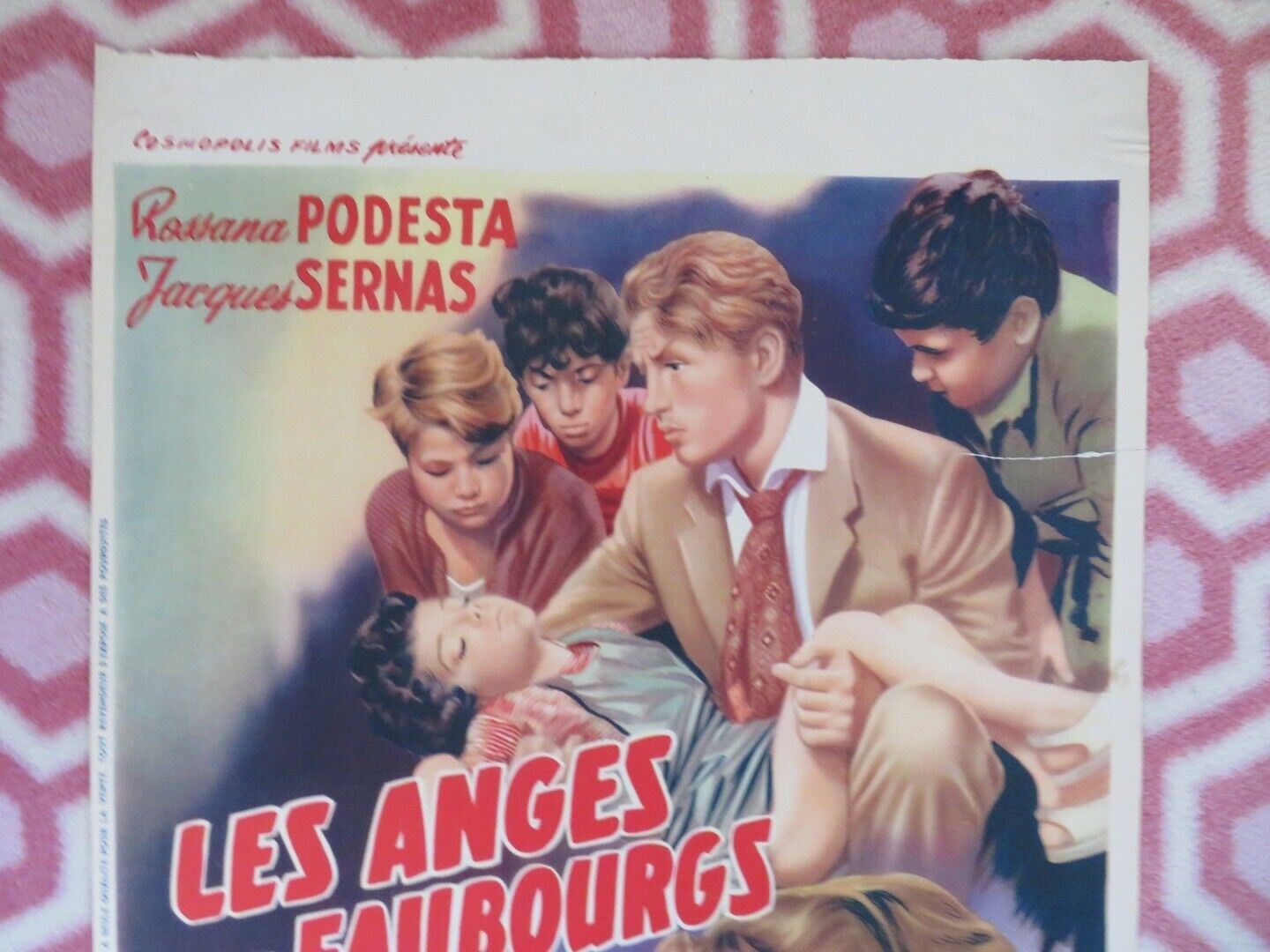 LES ANGES DES FAUBOURGS/ Gli angeli del quartiere BELGIUM (19.5"x14") POSTER