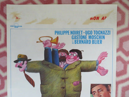 MES CHERS AMIS/ Amici miei BELGIUM (21.5"x14") POSTER PHILIPPE NOIRET 1975