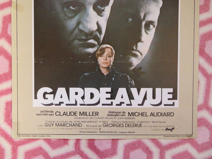 GARED A VUE/ The Grilling BELGIUM (21.5"x13.5") POSTER LINO VENTURA 1981