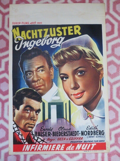 NACHTZUSTER INGEBORG/ Nachtschwester Ingeborg  BELGIUM (22"x14.5") POSTER