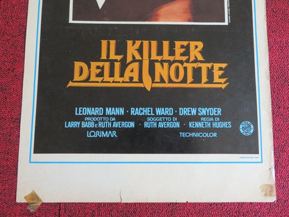 IL KILLER DELLA NOTTE ITALIAN LOCANDINA (27.5"x13.5") POSTER 1981