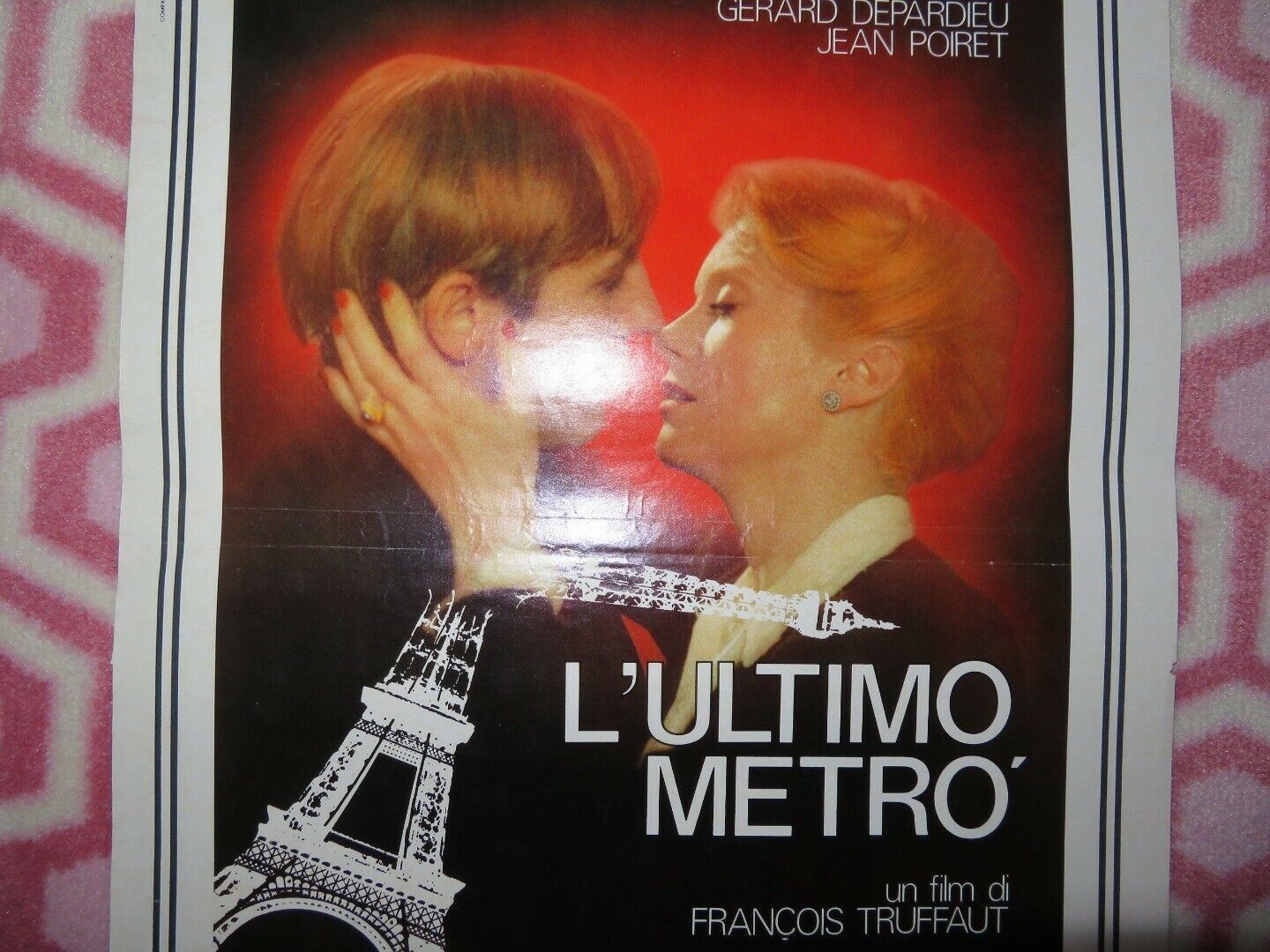 L'ULTIMO METRO / The Last Metro ITALIAN LOCANDINA (27.5"x13") POSTER 1981