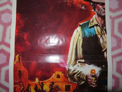 IO NON PERDONO...UCCIDO ITALIAN LOCANDINA (25"x13") POSTER NORMA BENGELL 1968