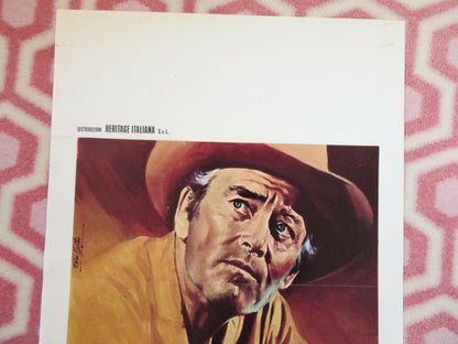 LA VALLE LUNGA  ITALIAN LOCANDINA (27.5"x12") POSTER HENRY FONDA STEINBECK 1973