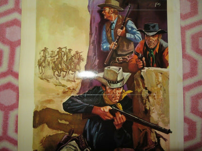 The Iroquois Trail ITALIAN LOCANDINA (27.5"x13") POSTER GEORGE MONTGOMERY  1952