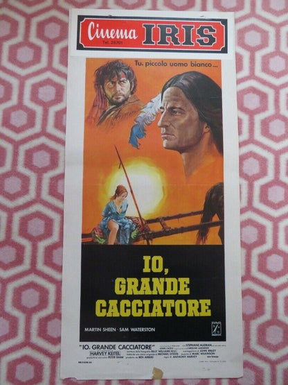 IO, GRANDE CACCIATORE/ Eagle's Wing ITALIAN LOCANDINA (27.5"x13") POSTER 1979