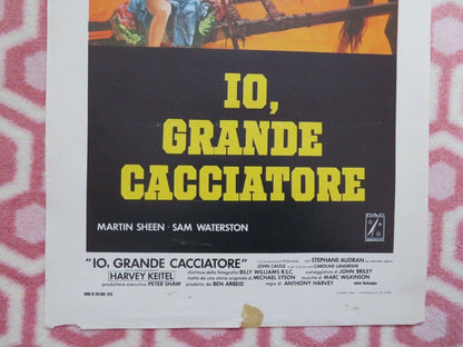 IO, GRANDE CACCIATORE/ Eagle's Wing ITALIAN LOCANDINA (27.5"x13") POSTER 1979