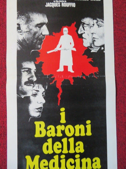 I BARONI DELLA MEDICINA  ITALIAN LOCANDINA (27.5"x13") POSTER 1976