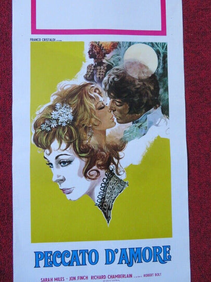 PECCATO D'AMORE/ Lady Caroline Lamb ITALIAN LOCANDINA (27.5"x13") POSTER 1972