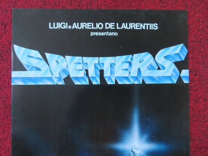 SPETTERS  ITALIAN LOCANDINA (27.5"x12.5") POSTER PAU VERHOEVEN 1982