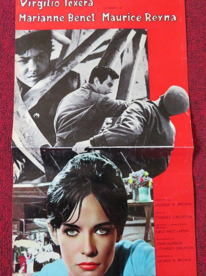 PAQUITO / The Boy Who Stole a Million ITALIAN LOCANDINA (27"x12") POSTER 1961