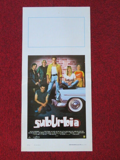 SUBURBIA ITALIAN LOCANDINA (27.5"x13") POSTER JAYCE BARTOK 1997