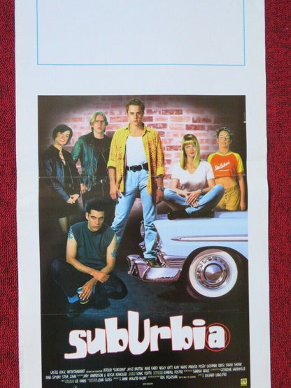 SUBURBIA ITALIAN LOCANDINA (27.5"x13") POSTER JAYCE BARTOK 1997