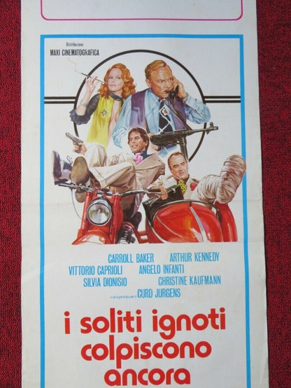 I SOLITI IGNOTI COLPISCONO ANCORA  ITALIAN LOCANDINA (27.5"x13.5") POSTER 1976