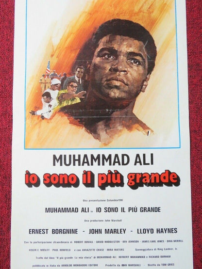 The Greatest ITALIAN LOCANDINA (27.5"x13") POSTER MUHAMMAD ALI 1977