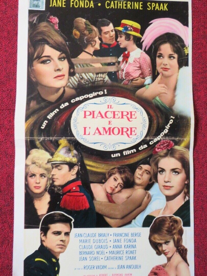 IL PIACERE E L AMORE ITALIAN LOCANDINA 27.5