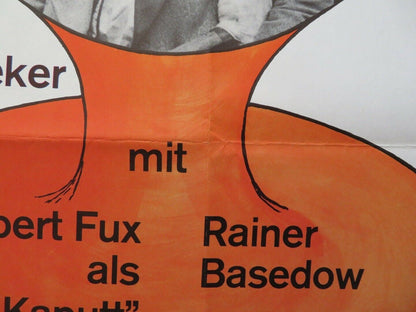 KUCKUCKSEI IM GANGSTER NEST GERMAN A1 ROLLED POSTER HERBERT FUX R,BASEDOW 1969