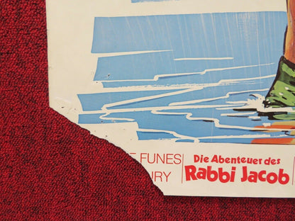 DIE ADVENTEUER DES RABBI JACOB GERMAN A1 ROLLED POSTER LOUIS DE FUNÈS