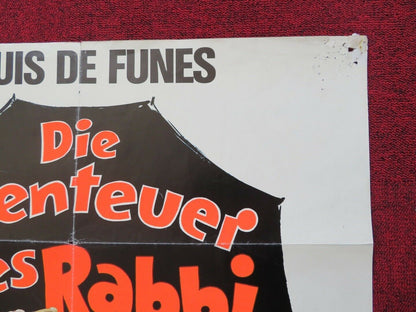 DIE ADVENTEUER DES RABBI JACOB GERMAN A1 ROLLED POSTER LOUIS DE FUNÈS