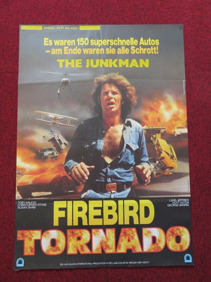 THE JUNKMAN GERMAN A1 ROLLED POSTER H.B. HALICKI 1982