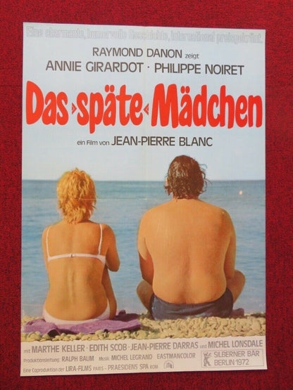 DAS SPATE MADCHEN / The Old Maid GERMAN A1 ROLLED POSTER ANNIE GIRARDOT 1972