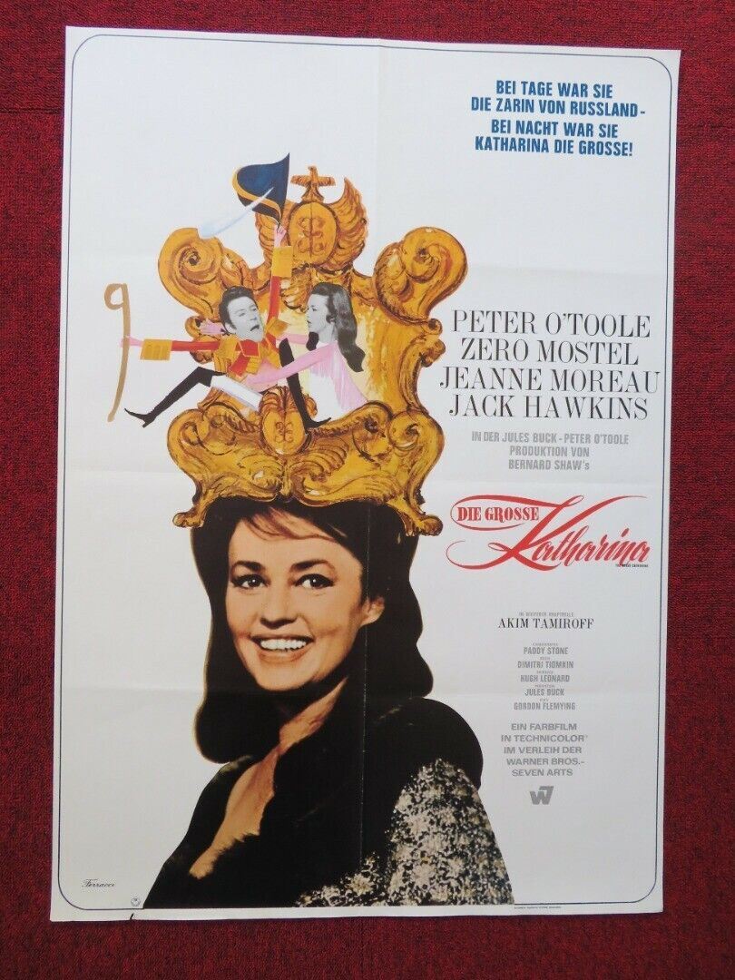 Die große Katharina / Great Catherine GERMAN A1 ROLLED POSTER PETER O'TOOLE 1968