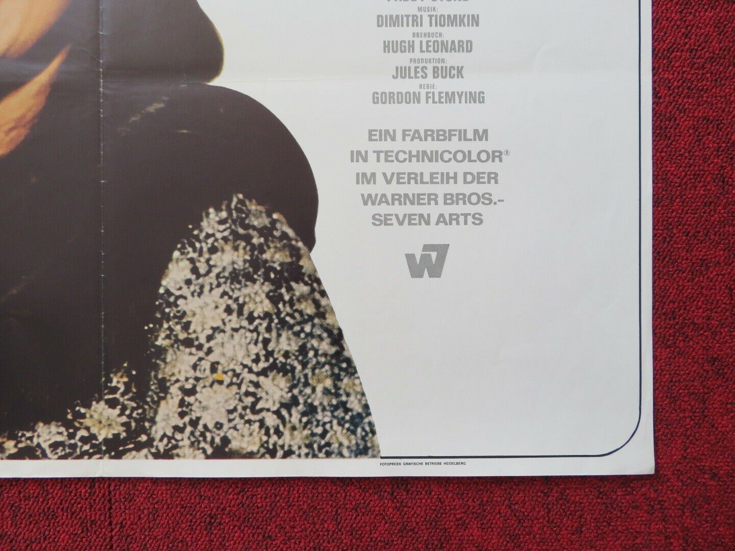 Die große Katharina / Great Catherine GERMAN A1 ROLLED POSTER PETER O'TOOLE 1968