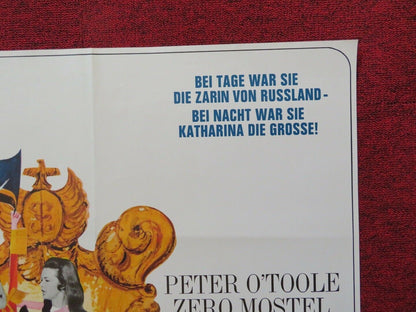 Die große Katharina / Great Catherine GERMAN A1 ROLLED POSTER PETER O'TOOLE 1968