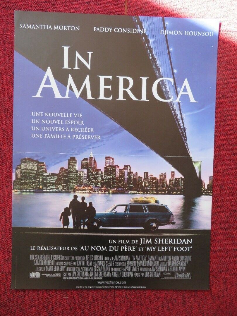 IN AMERICA FRENCH (16"x 21") POSTER PADDY CONSIDINE 2002