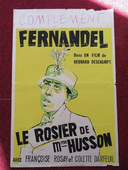 LE ROSIER DE ME HUSSON/ HE FRENCH (14.5" x 22") POSTER FRANÇOISE ROSAY 1932