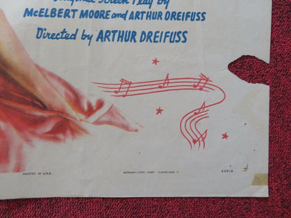 EVER SINCE VENUS FOLDED US ONE SHEET POSTER INA RAY HUTTON 1944