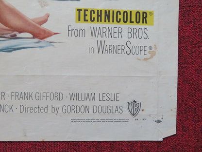 UP PERISCOPE FOLDED US ONE SHEET POSTER JAMES GARNER 1959