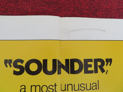 SOUNDER  FOLDED US ONE SHEET POSTER CICELY TYSON 1972