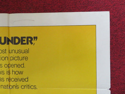 SOUNDER  FOLDED US ONE SHEET POSTER CICELY TYSON 1972