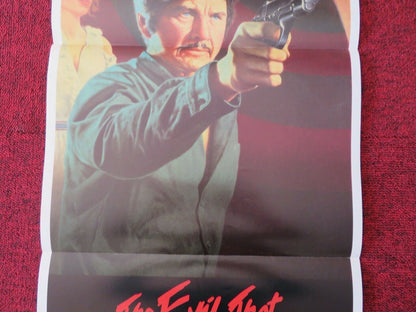 THE EVIL THAT MEN DO FOLDED AUSTRALIAN DAYBILL POSTER CHARLES BRONSON 1984