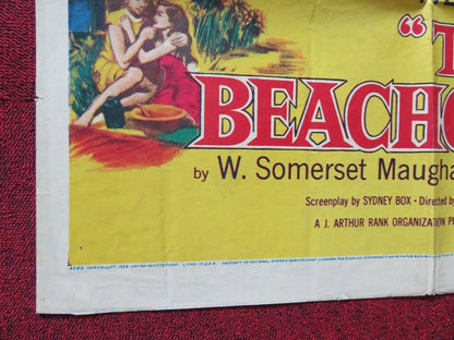 THE BEACHCOMBER FOLDED US ONE SHEET POSTER GLYNIS JOHNS ROBERT NEWTON 1955